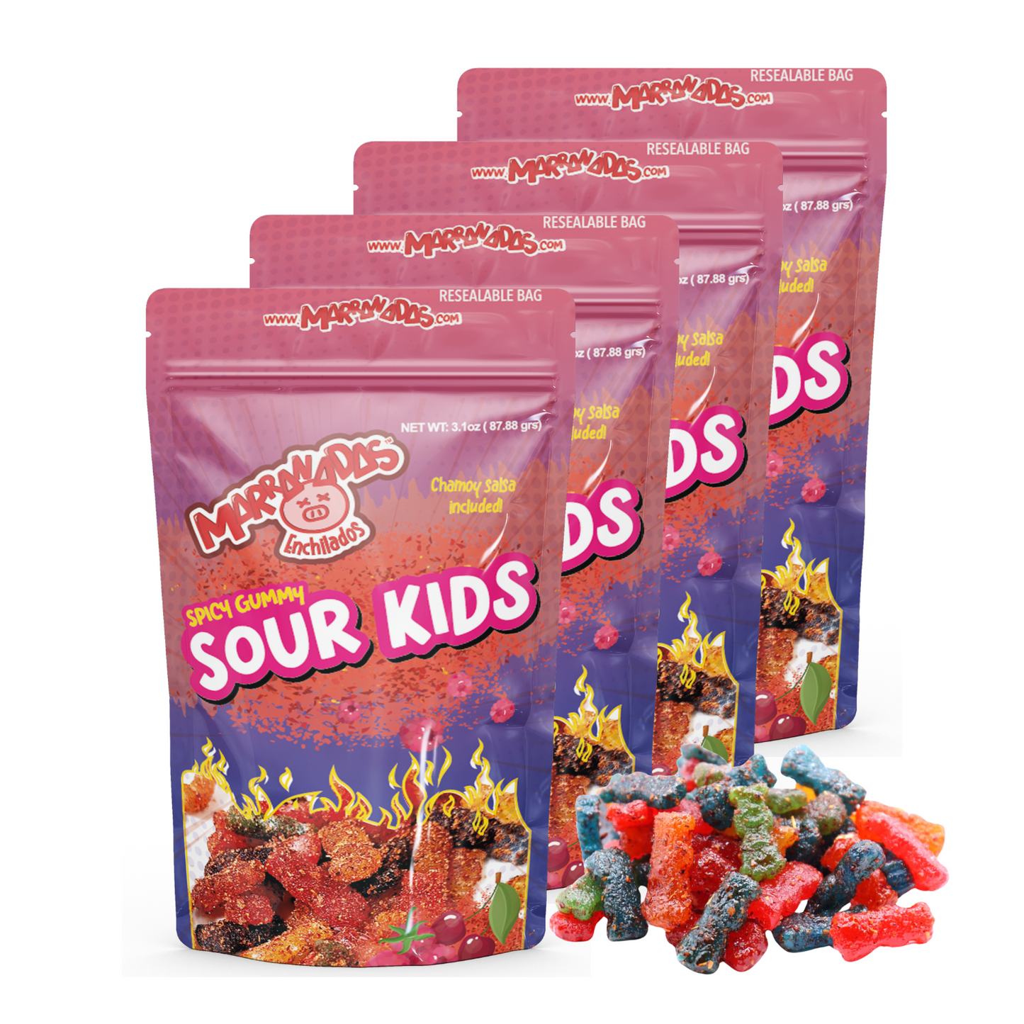 Spicy Gummy Bags