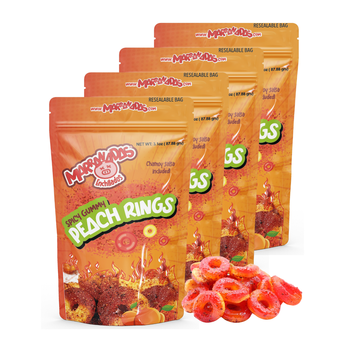 Spicy Gummy Bags