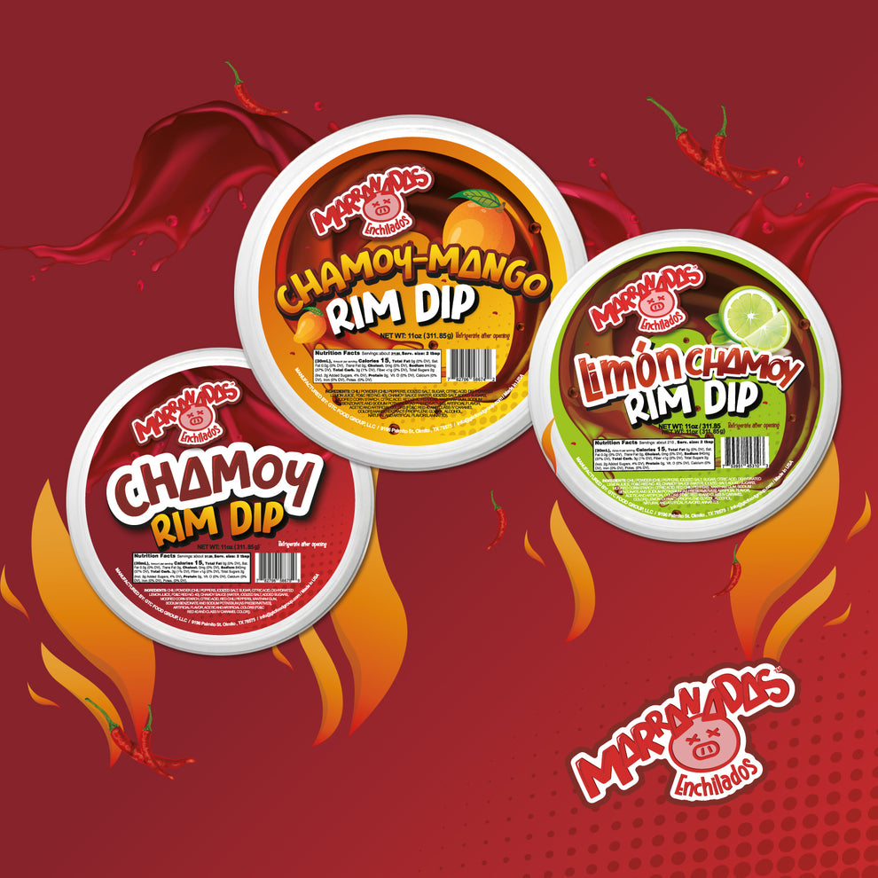 Chamoy Rim Dip Sweet and Spicy Cup Dressing – Marranadas